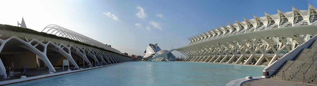 Panorámica de la Ciutat de les Arts i les Ciències de Valencia